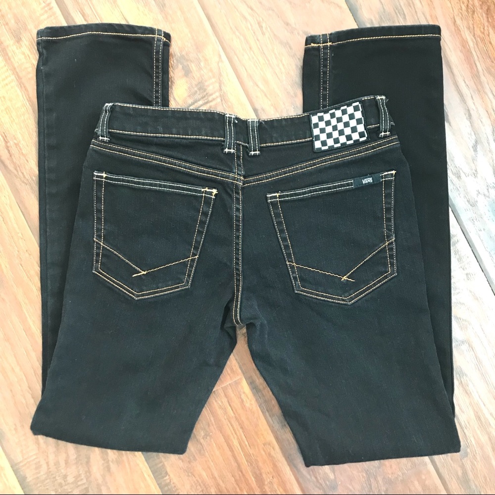 Vans Checkered board Black Jeans.